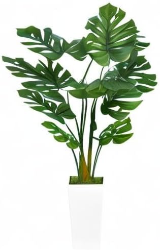 🌿 Lifelike Monstera Plant 🏡 – Indoor Greenery 🌟