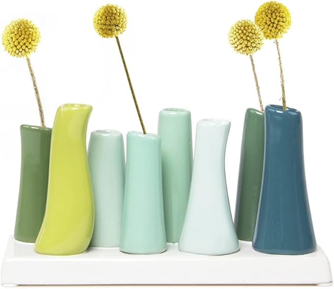 🌸 Modern Multi Vase Set 🌿 – Stylish Home Decor 🏡