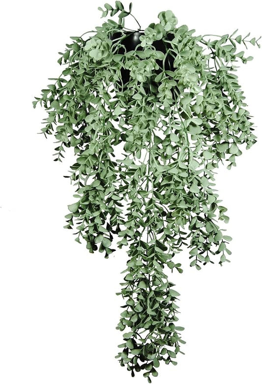 🌿 Realistic Eucalyptus Decor 🌸 – Lush Indoor Greenery ✨
