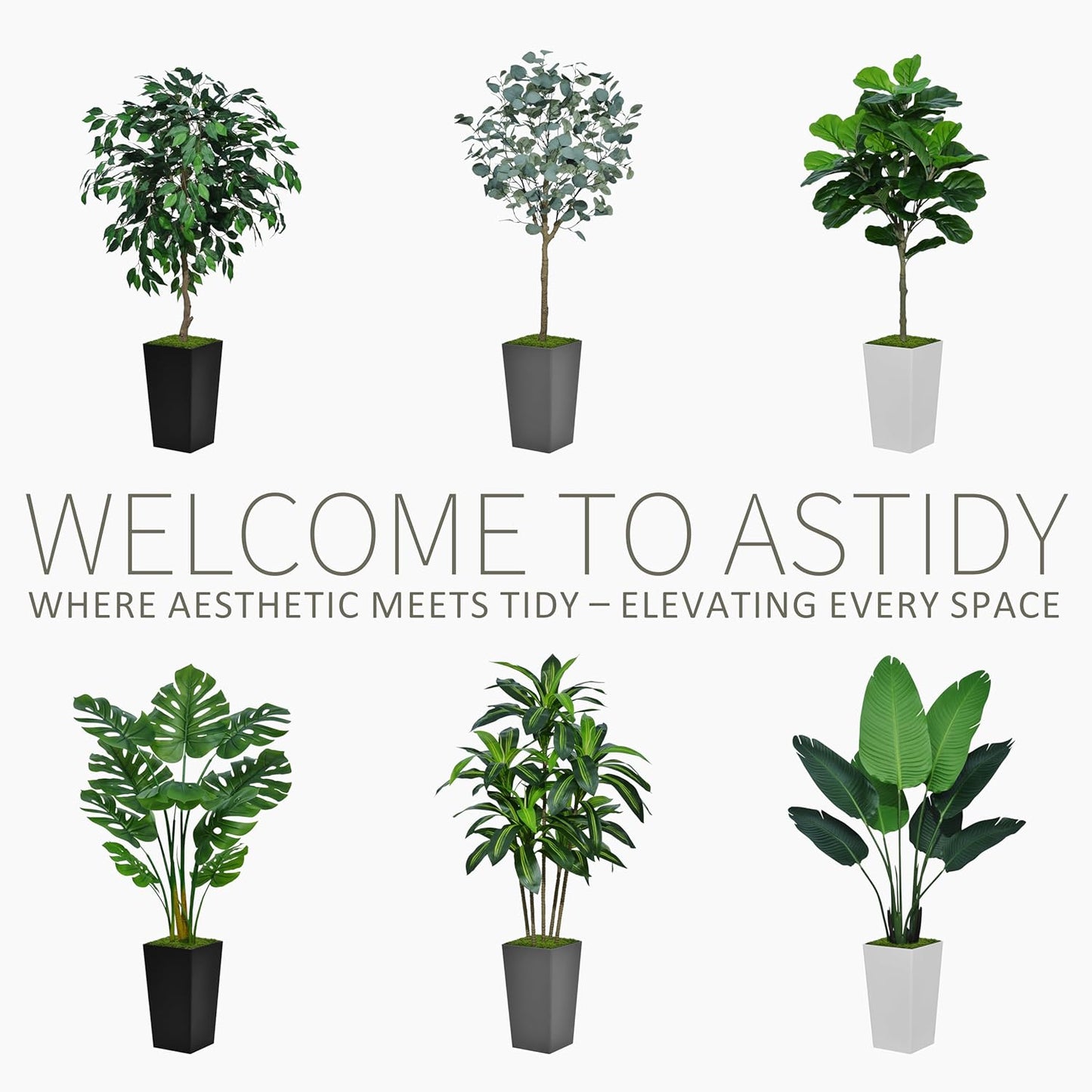 🌿 Lifelike Monstera Plant 🏡 – Indoor Greenery 🌟