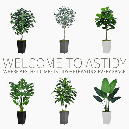🌿 Lifelike Monstera Plant 🏡 – Indoor Greenery 🌟